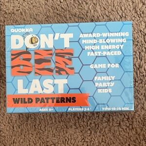 New Don’t Bee Last‎ Wild Patterns Family Game